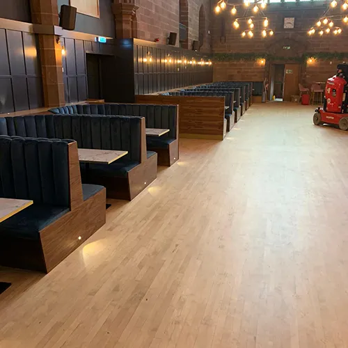 bar in a church